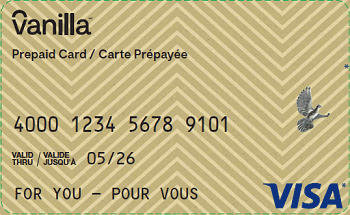 Vanilla Prepaid Visa β $1,000